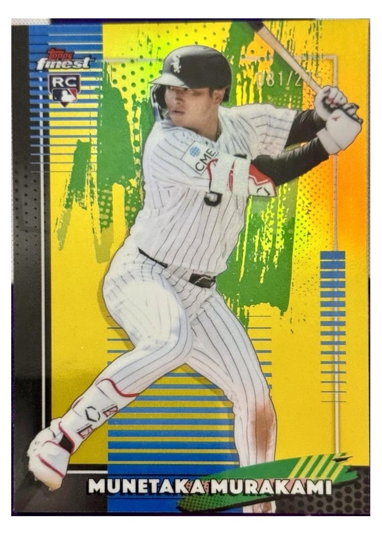 2026 Topps Finest Munetaka Murakami #5 card