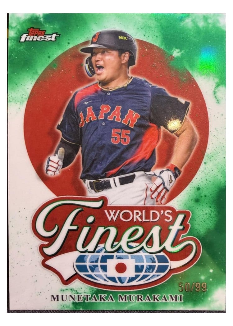 2026 Topps Finest Munetaka Murakami #5 card