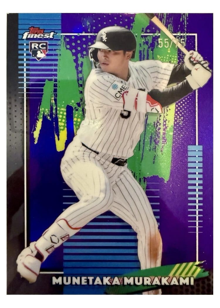 2026 Topps Finest Munetaka Murakami #5 card