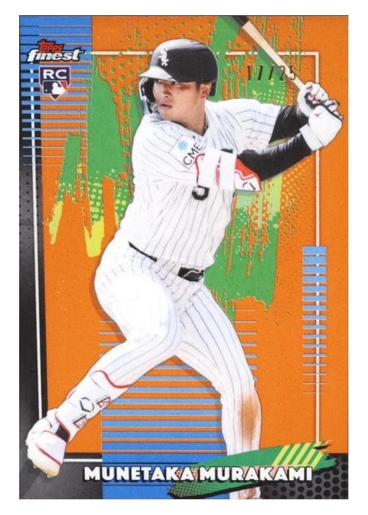 2026 Topps Finest Munetaka Murakami #5 card