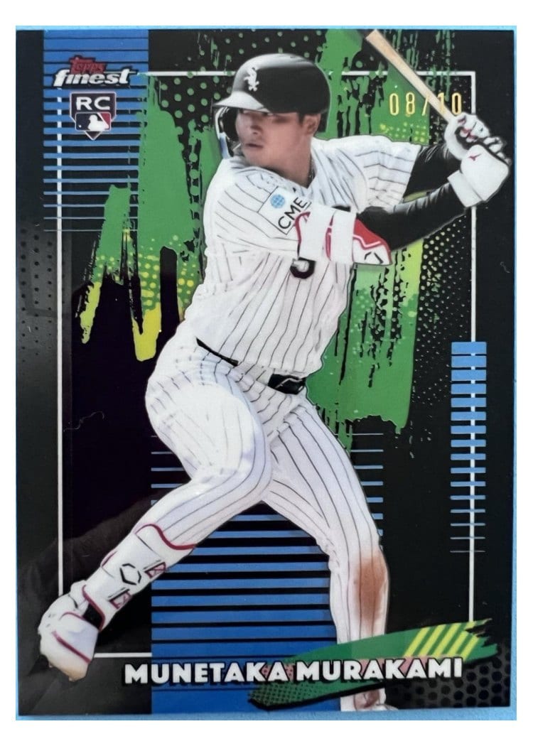 2026 Topps Finest Munetaka Murakami Black Refractor #5 card
