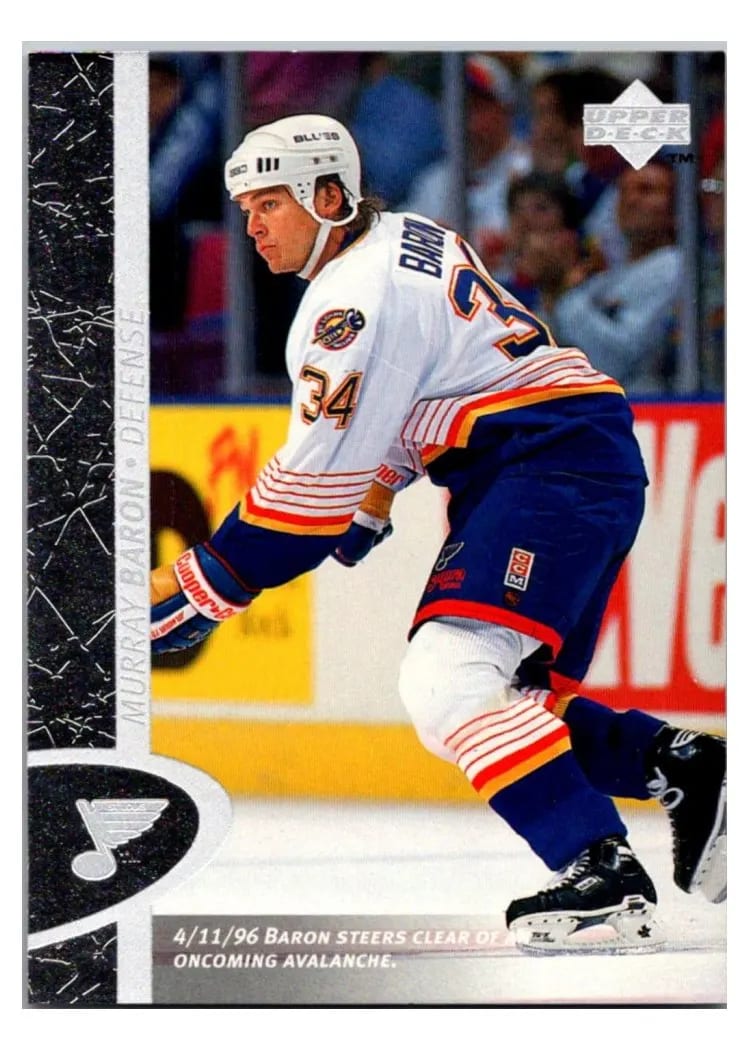 1996 Upper Deck Murray Baron #143 card