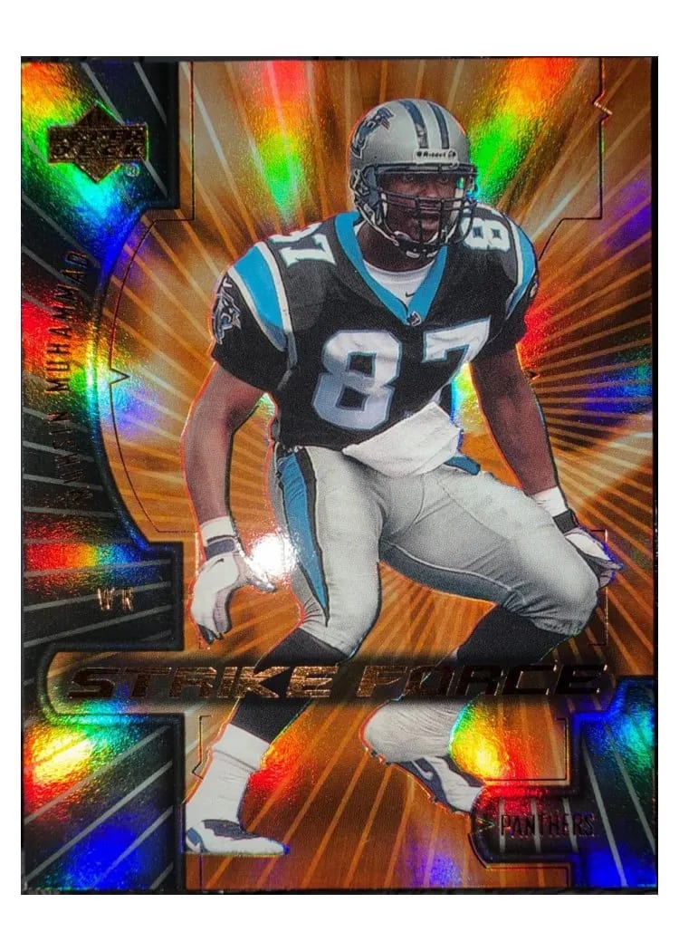 2000 Upper Deck Strike Force Mushin Muhammad #SF2 card