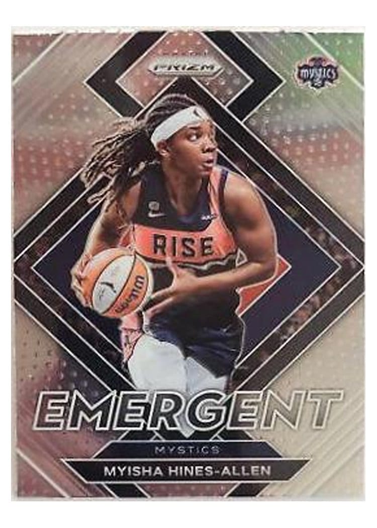 2022 Panini Prizm WNBA Emergent Myisha Hines-Allen #10 card