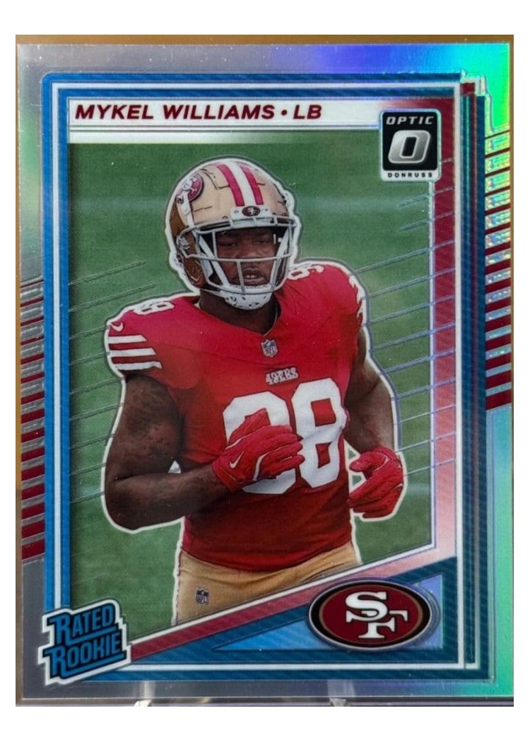2025 Donruss Base Set Mykel Williams #319 card