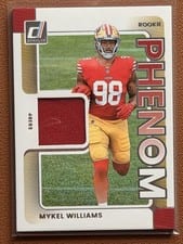 2025 Donruss Rookie Phenom Jerseys Mykel Williams #RPJ-MWS card