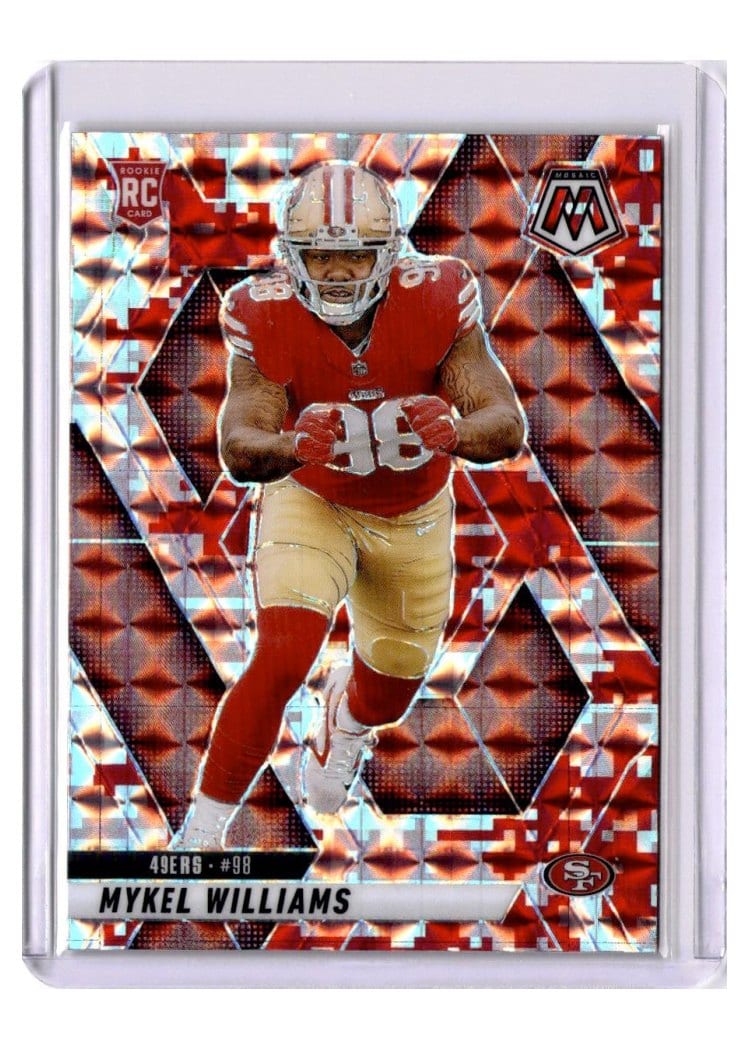 2025 Panini Mosaic Base Set Mykel Williams #307 card
