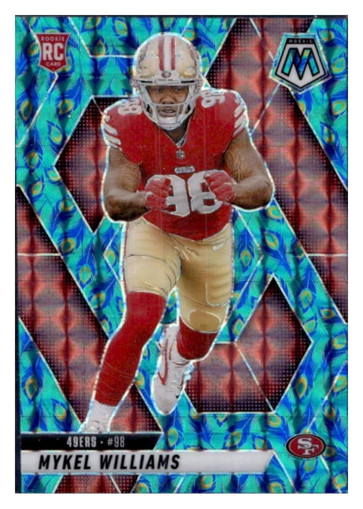 2025 Panini Mosaic Base Set Mykel Williams #307 card