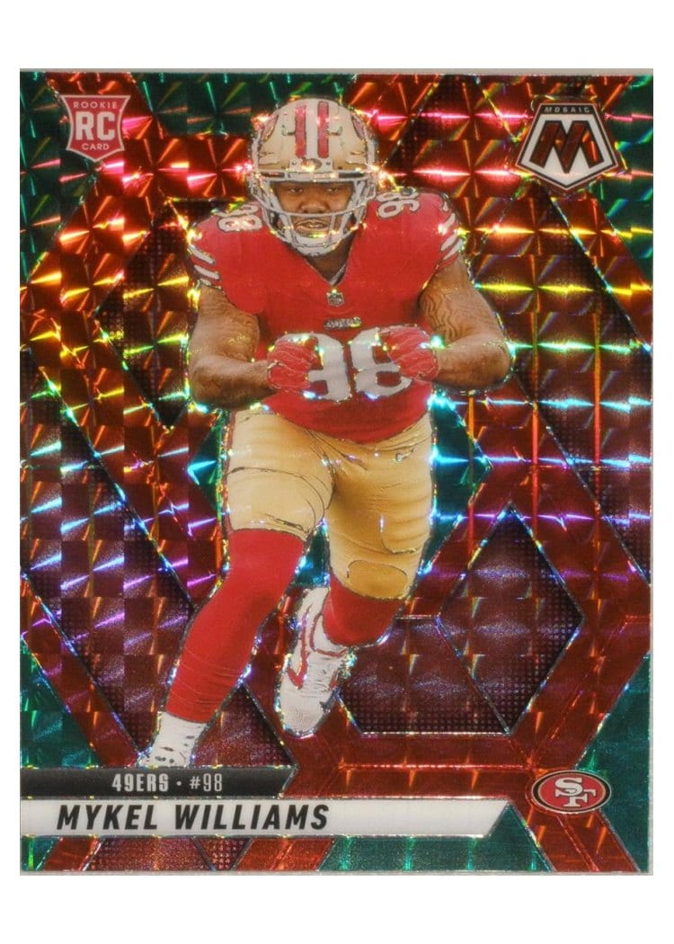 2025 Panini Mosaic Base Set Mykel Williams #307 card