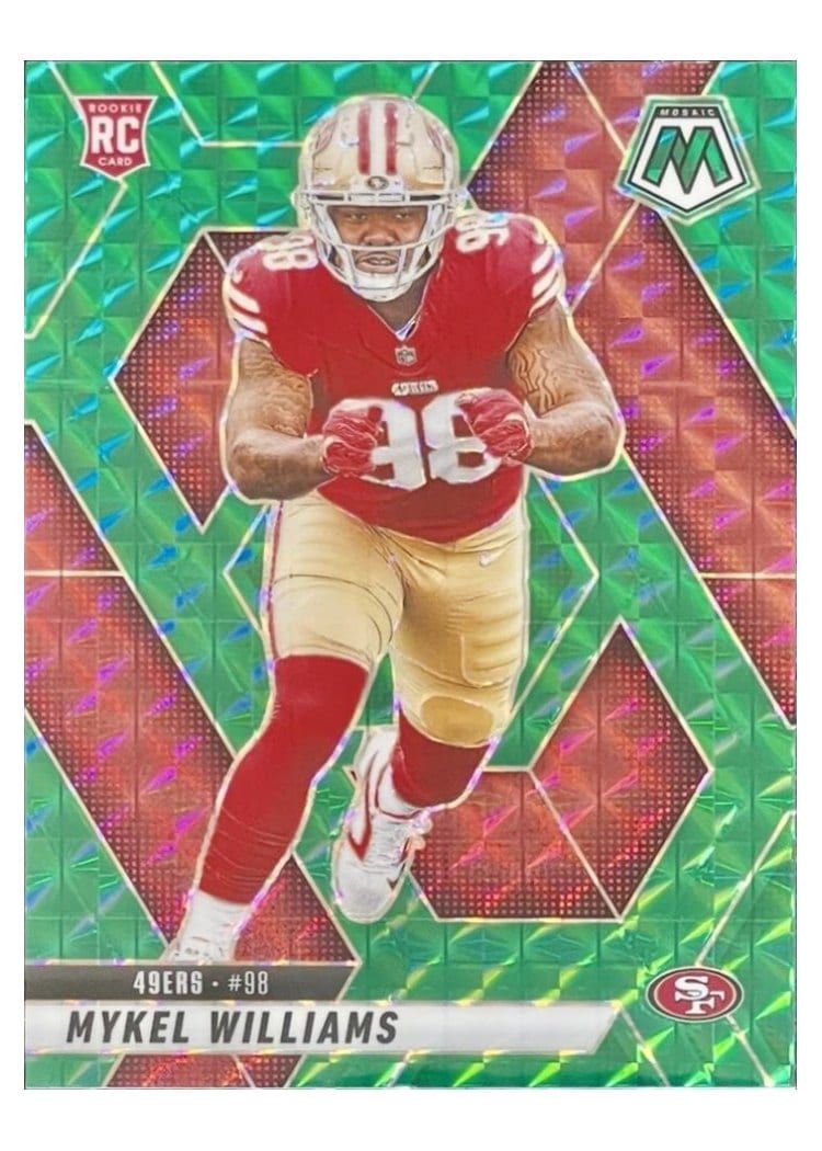 2025 Panini Mosaic Base Set Mykel Williams #307 card