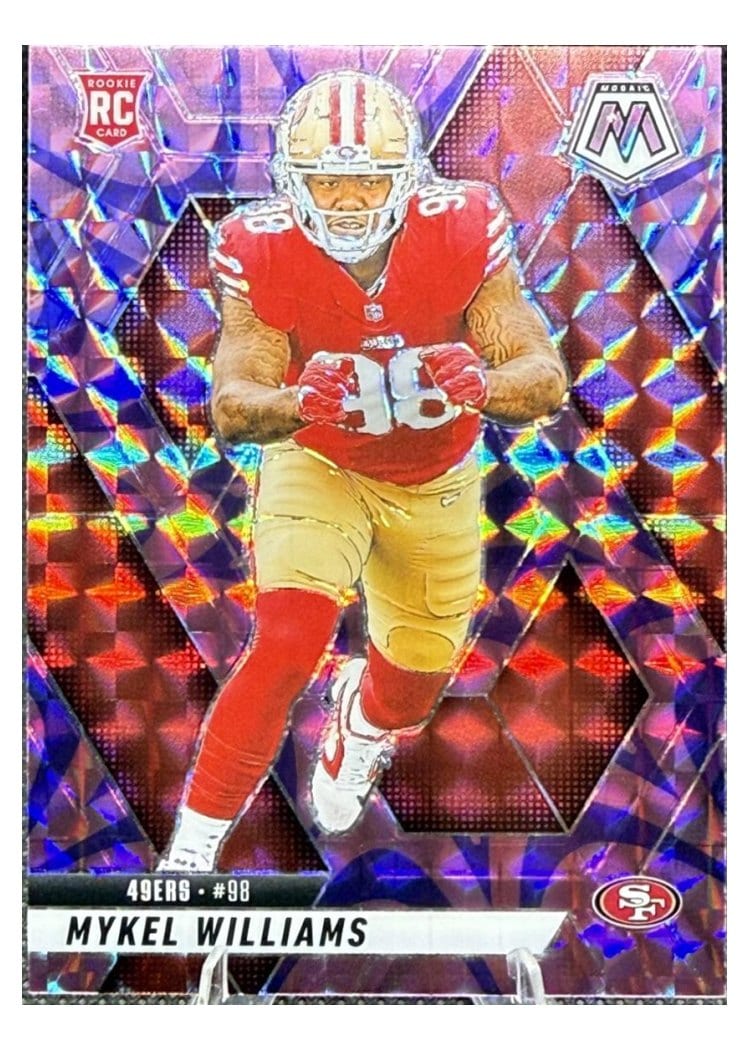 2025 Panini Mosaic Base Set Mykel Williams #307 card