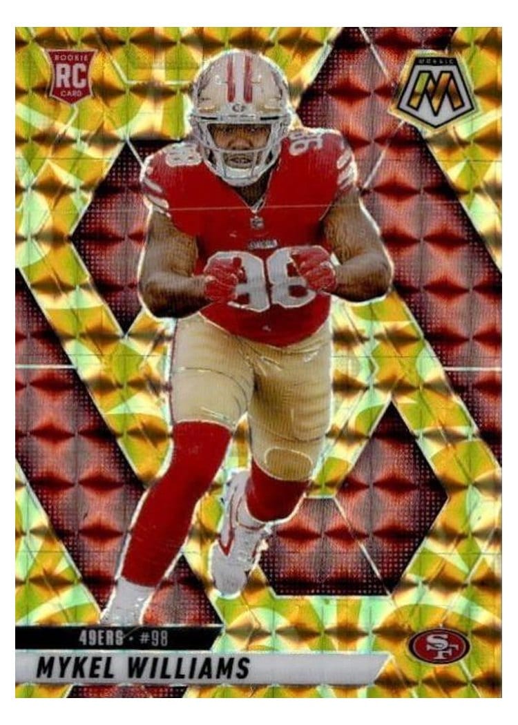 2025 Panini Mosaic Base Set Mykel Williams #307 card