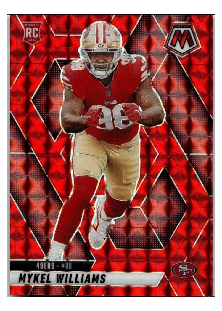2025 Panini Mosaic Base Set Mykel Williams #307 card