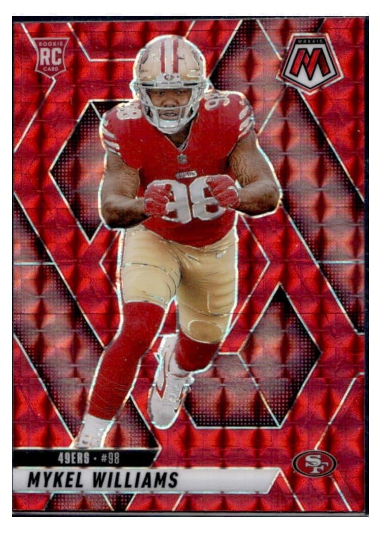 2025 Panini Mosaic Base Set Mykel Williams #307 card
