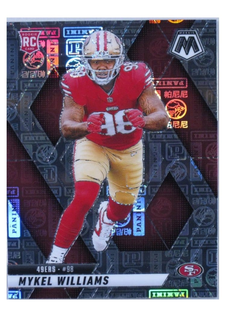 2025 Panini Mosaic Base Set Mykel Williams #307 card