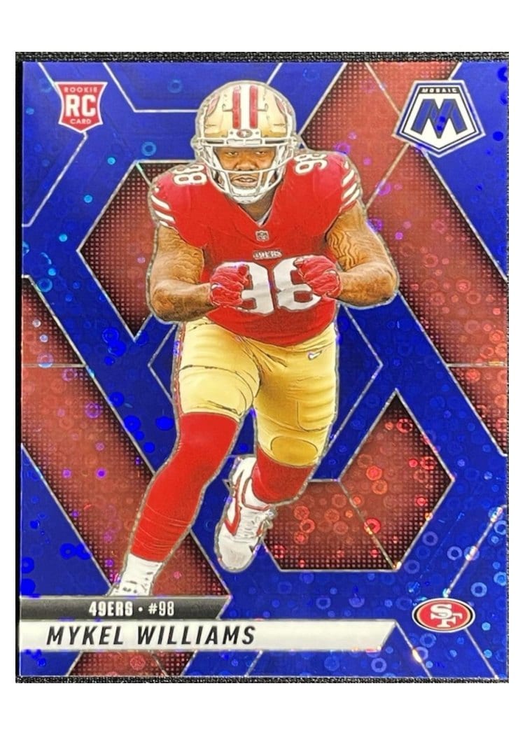 2025 Panini Mosaic Base Set Mykel Williams #307 card