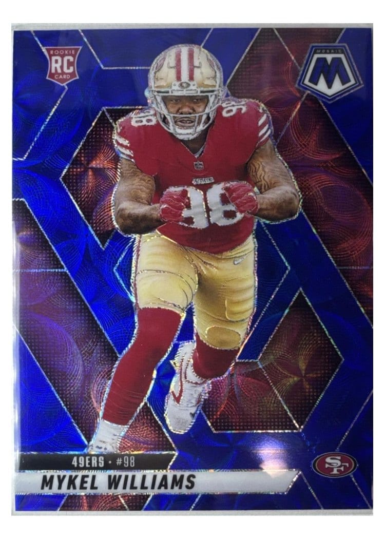 2025 Panini Mosaic Base Set Mykel Williams #307 card
