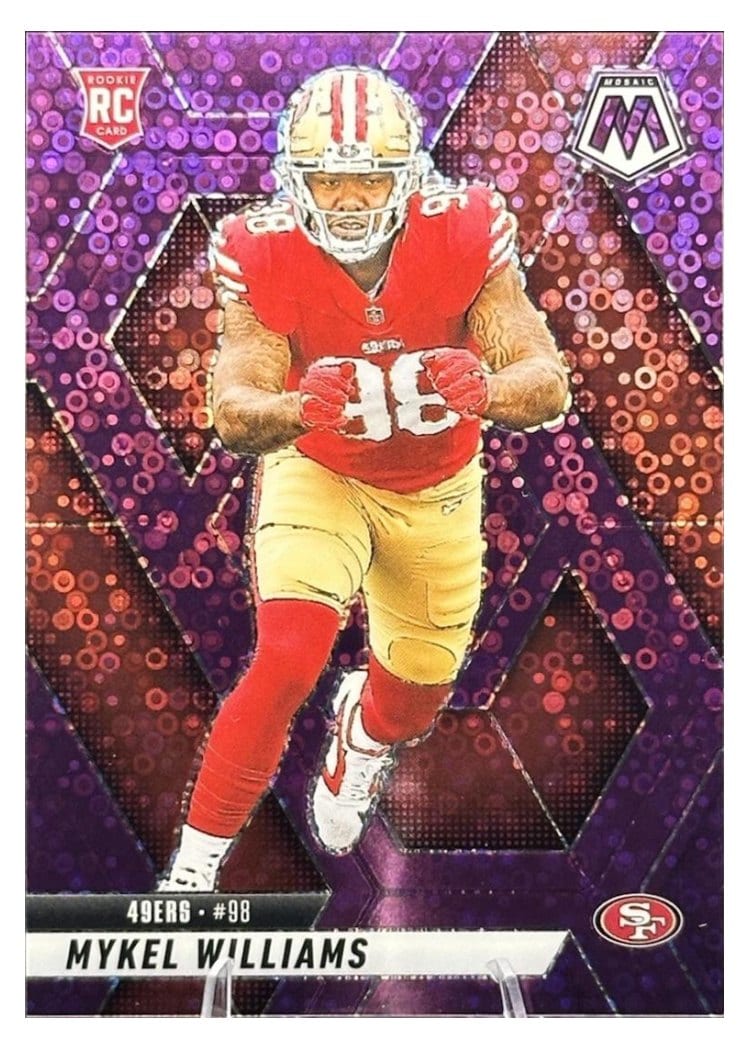 2025 Panini Mosaic Base Set Mykel Williams #307 card