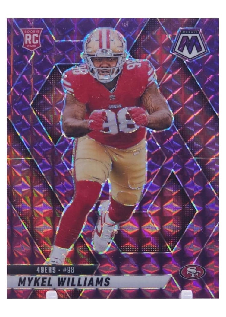 2025 Panini Mosaic Base Set Mykel Williams #307 card