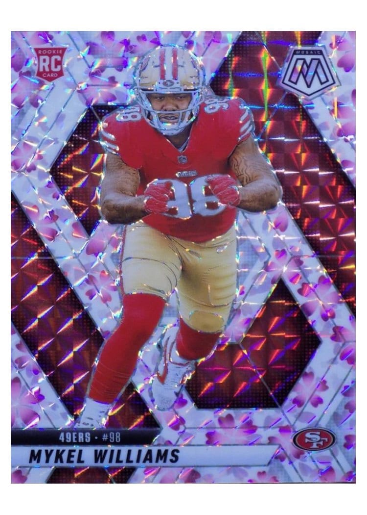 2025 Panini Mosaic Base Set Mykel Williams #307 card