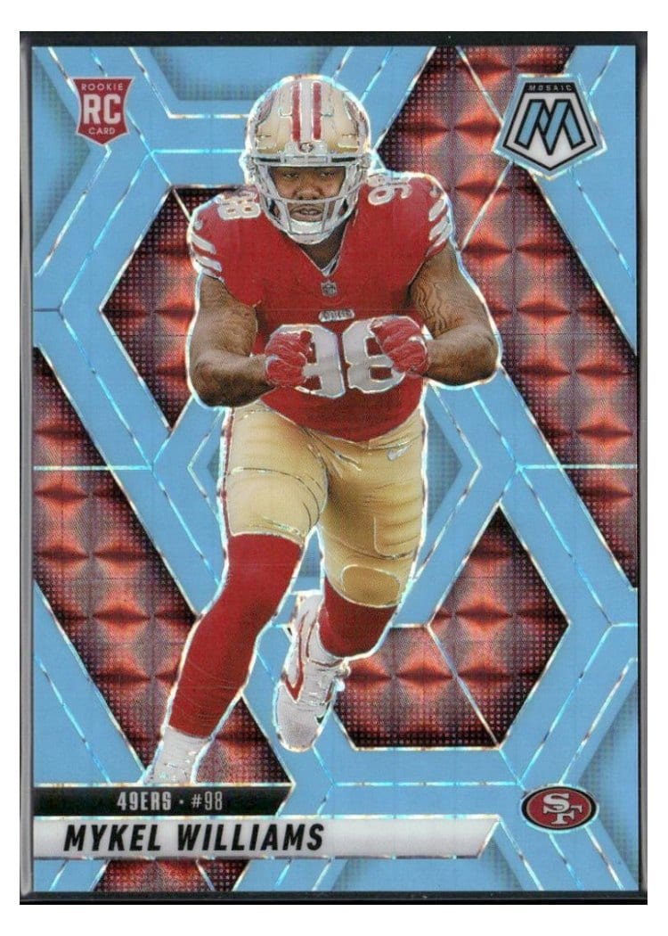 2025 Panini Mosaic Base Set Mykel Williams #307 card