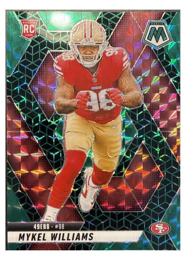 2025 Panini Mosaic Base Set Mykel Williams #307 card