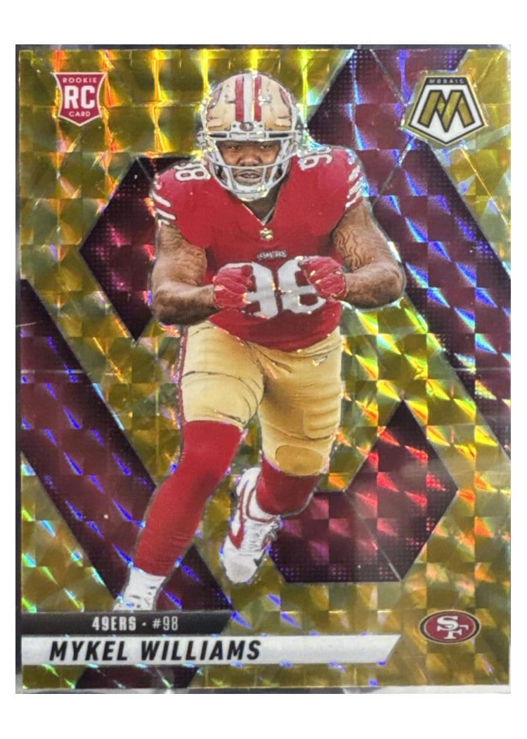2025 Panini Mosaic Base Set Mykel Williams #307 card