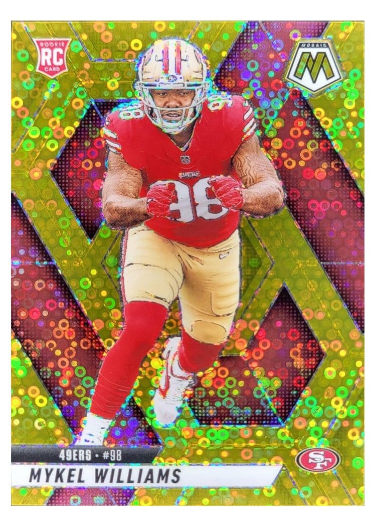 2025 Panini Mosaic Base Set Mykel Williams #307 card