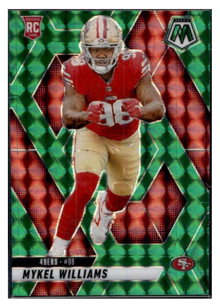 2025 Panini Mosaic Base Set Mykel Williams #307 card