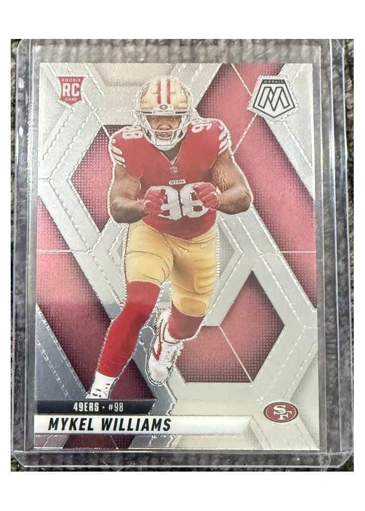 2025 Panini Mosaic Base Set Mykel Williams #307 card