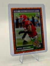 2025 Score-A-Treat Base Rookies Pumpkin Mykel Williams #28 card