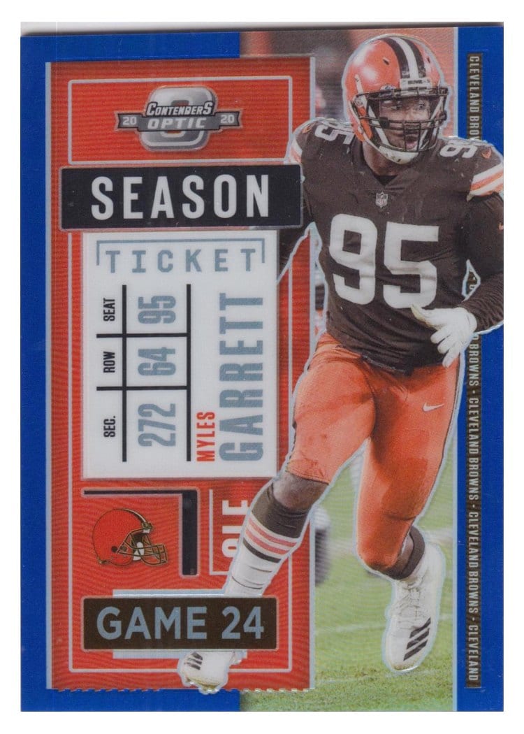 2020 Panini Contenders Optic Base Set Myles Garrett #46 card