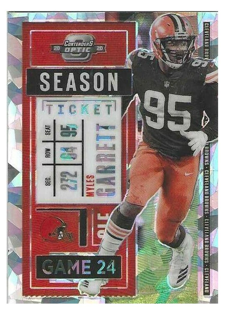 2020 Panini Contenders Optic Base Set Myles Garrett #46 card