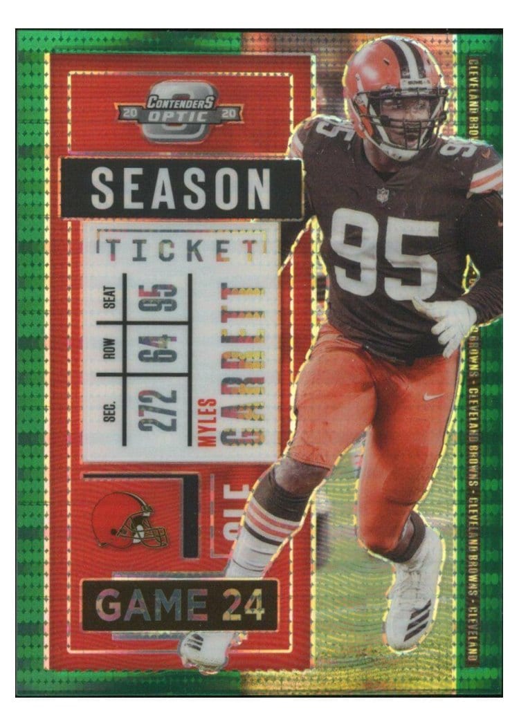 2020 Panini Contenders Optic Base Set Myles Garrett #46 card