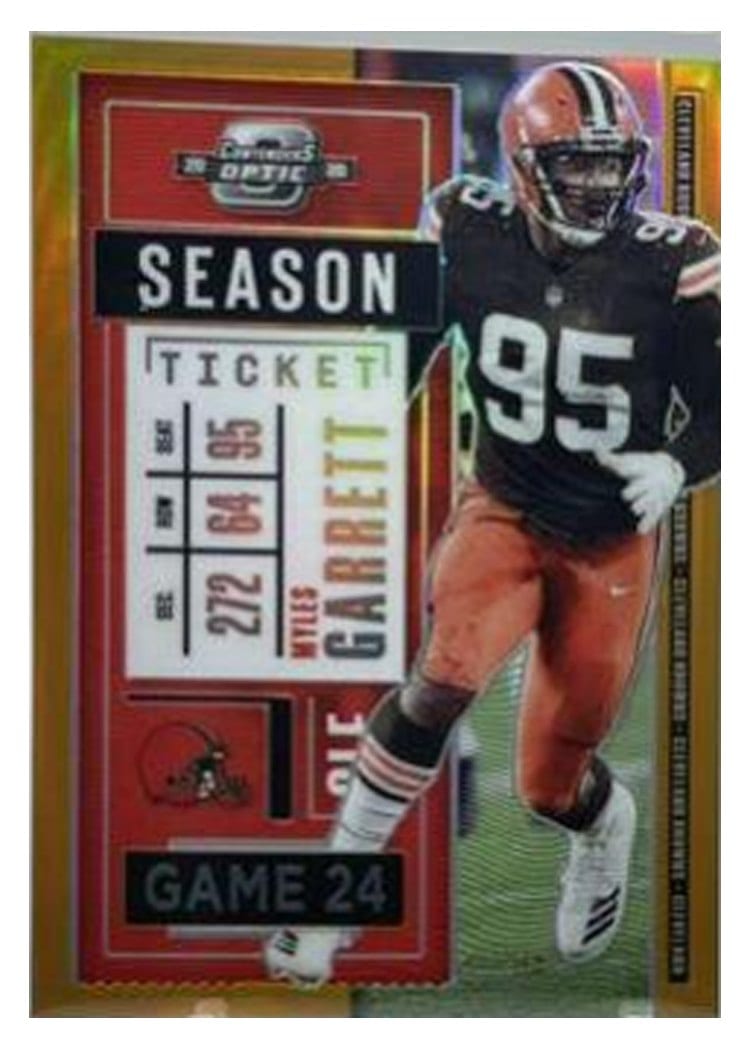 2020 Panini Contenders Optic Base Set Myles Garrett #46 card