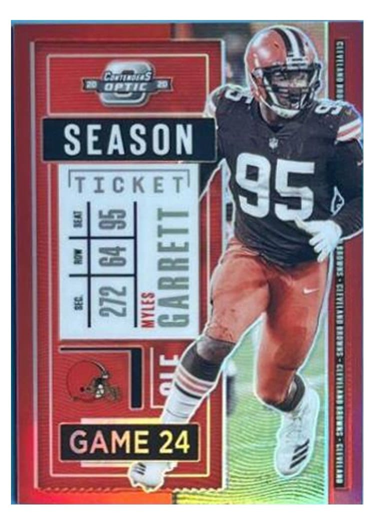2020 Panini Contenders Optic Base Set Myles Garrett #46 card