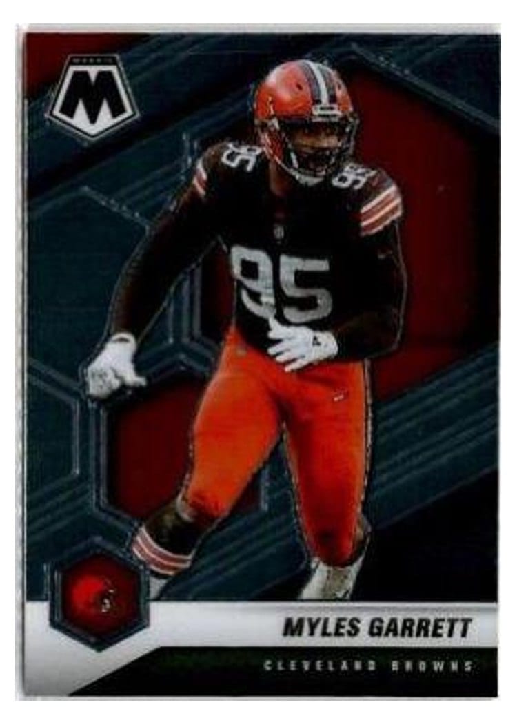 2021 Panini Mosaic Base Set Myles Garrett #57 card