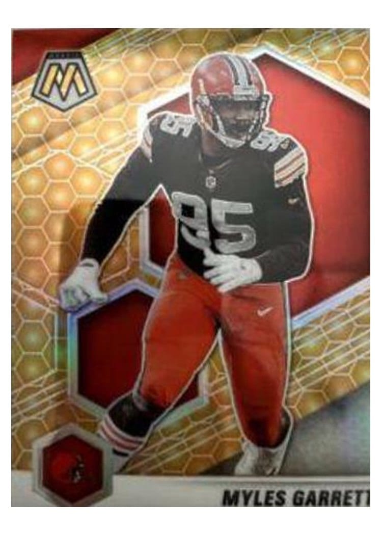 2021 Panini Mosaic Base Set Myles Garrett #57 card
