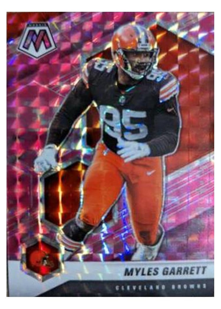 2021 Panini Mosaic Base Set Myles Garrett #57 card
