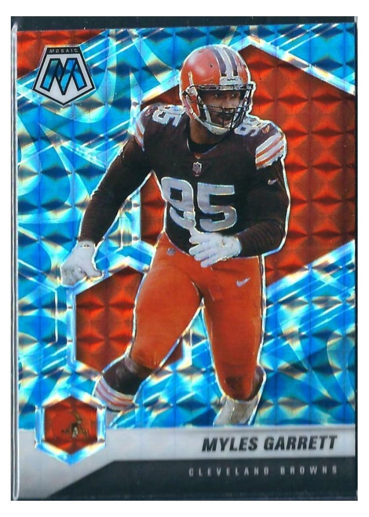 2021 Panini Mosaic Base Set Myles Garrett #57 card
