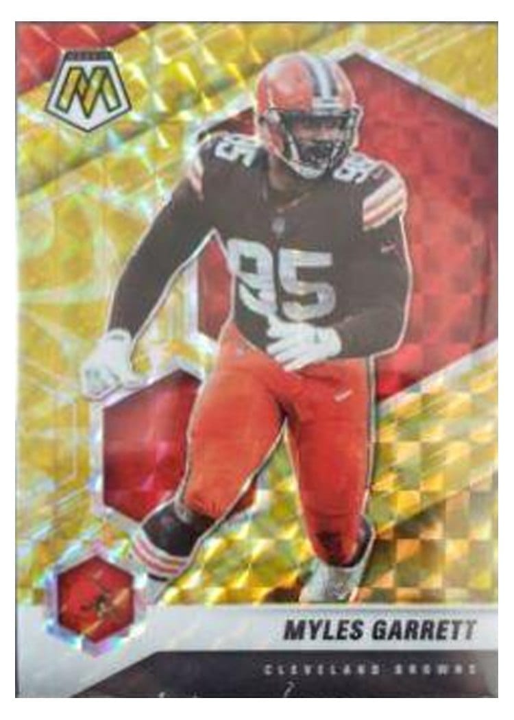 2021 Panini Mosaic Base Set Myles Garrett #57 card