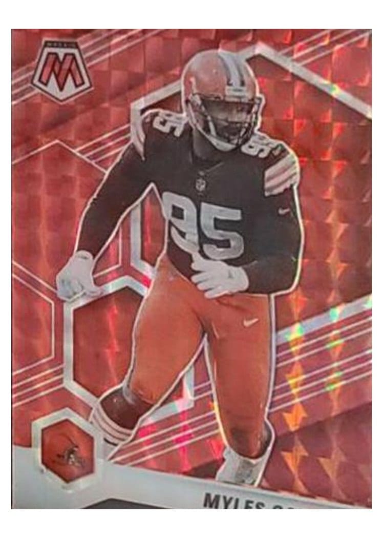 2021 Panini Mosaic Base Set Myles Garrett #57 card