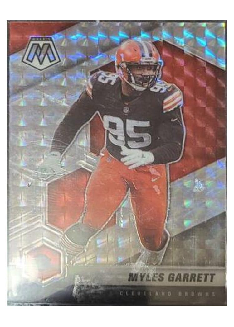 2021 Panini Mosaic Base Set Myles Garrett #57 card