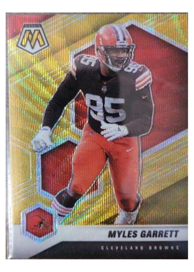 2021 Panini Mosaic Base Set Myles Garrett #57 card