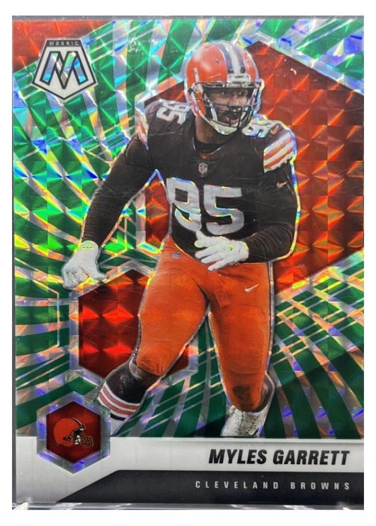 2021 Panini Mosaic Base Set Myles Garrett #57 card