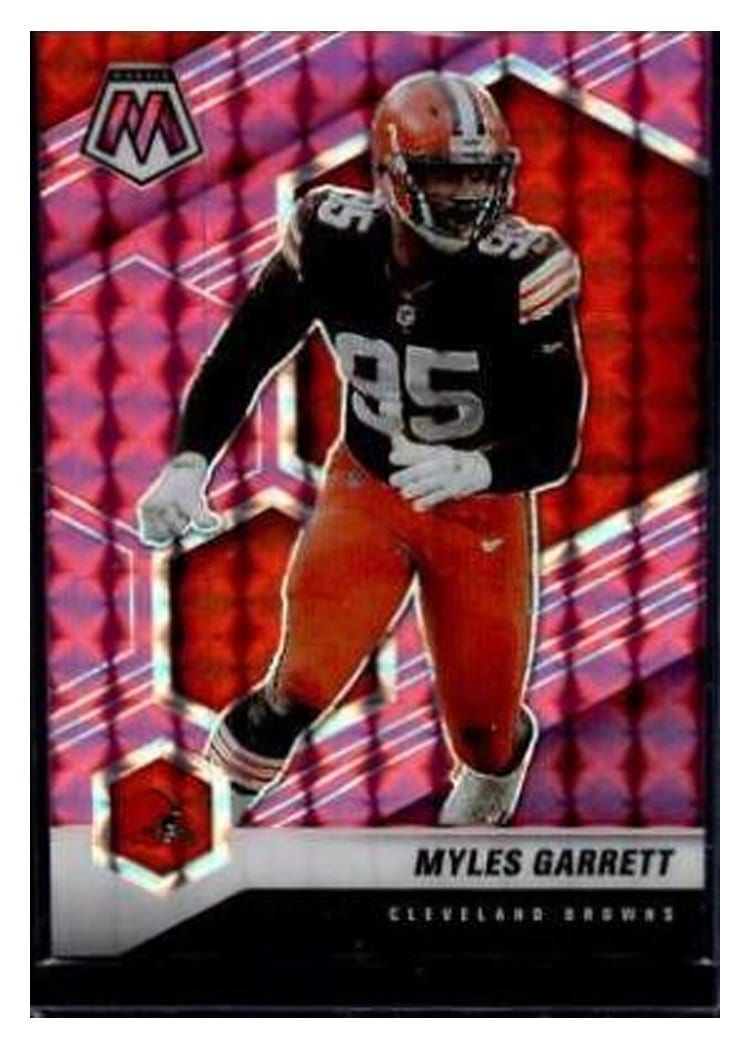2021 Panini Mosaic Base Set Myles Garrett #57 card