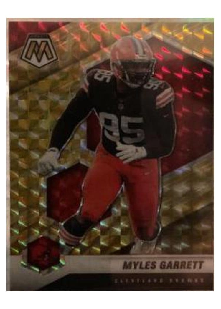 2021 Panini Mosaic Base Set Myles Garrett #57 card
