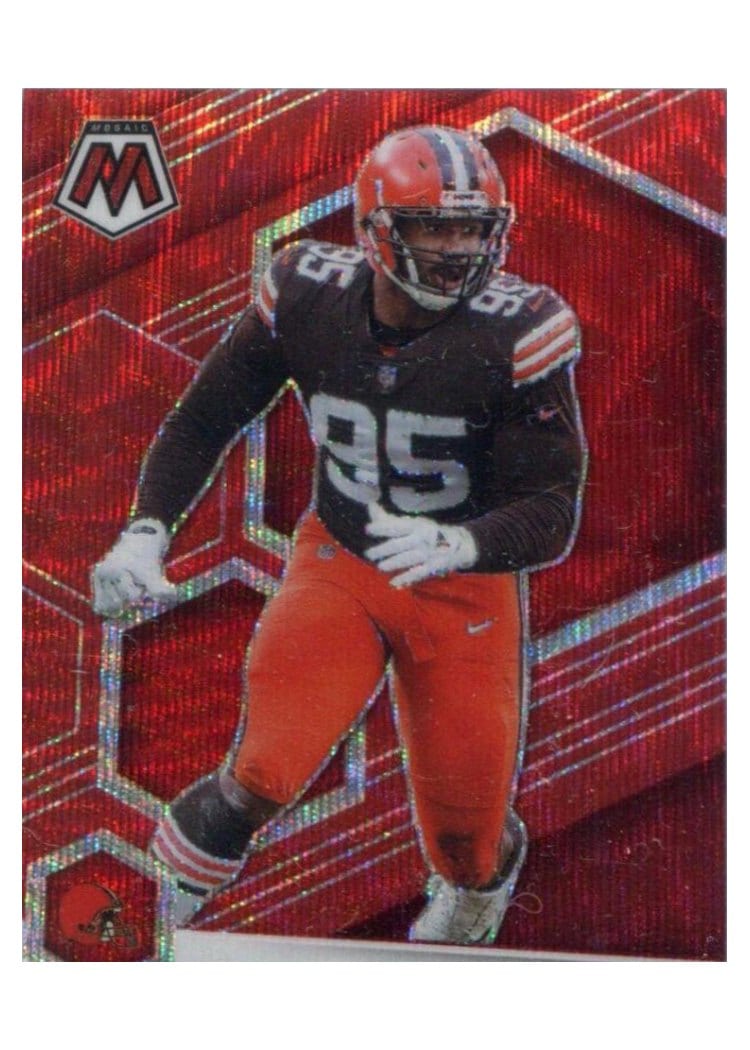 2021 Panini Mosaic Base Set Myles Garrett #57 card