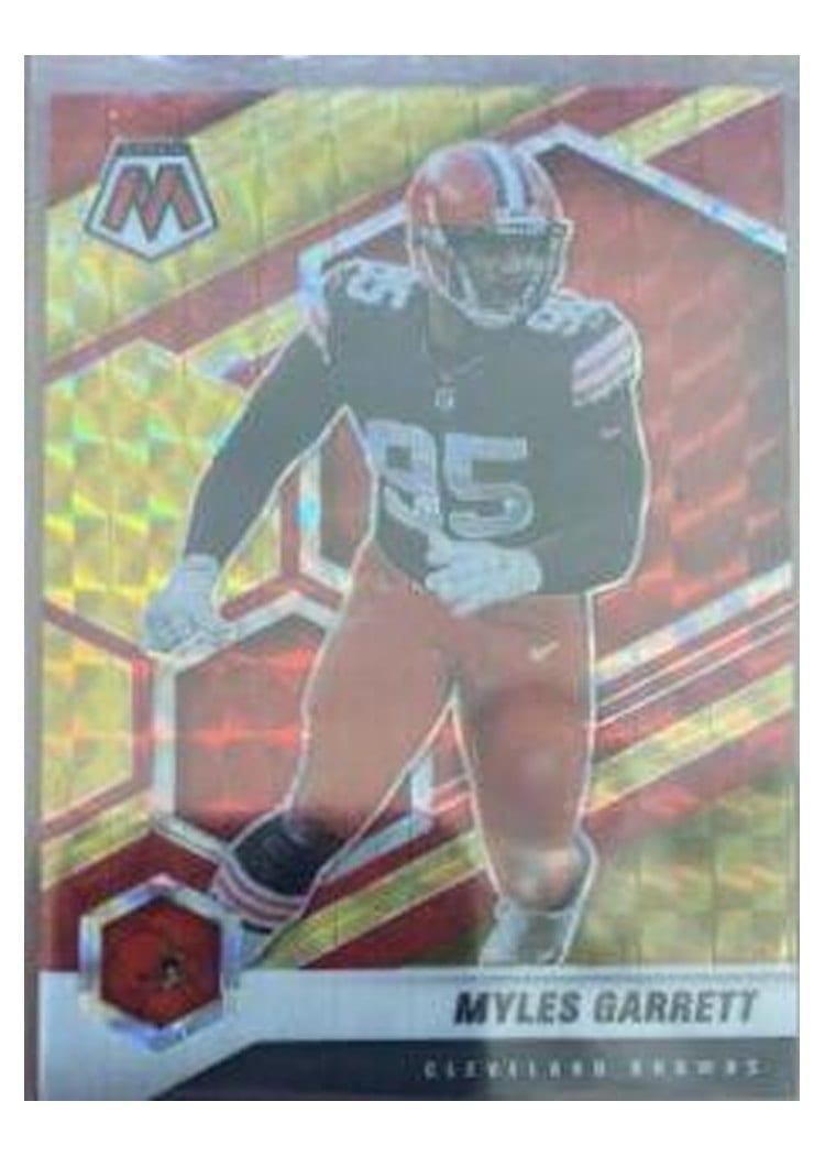 2021 Panini Mosaic Base Set Myles Garrett #57 card
