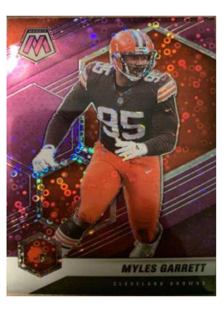 2021 Panini Mosaic Base Set Myles Garrett #57 card